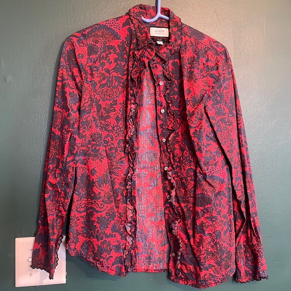 J. Crew Collection woman’s button down blouse